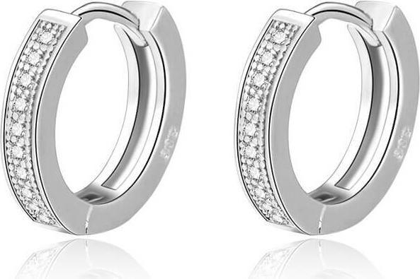 Immagine prodotto Beneto Eleganti orecchini rotondi in argento AGUC2237 (L) (Argento)