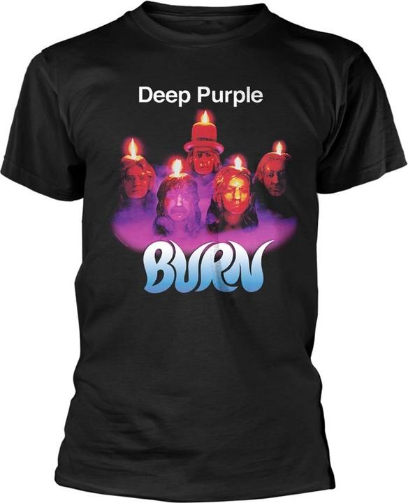 Deep Purple Burn Band Logo T Shirt XXL
