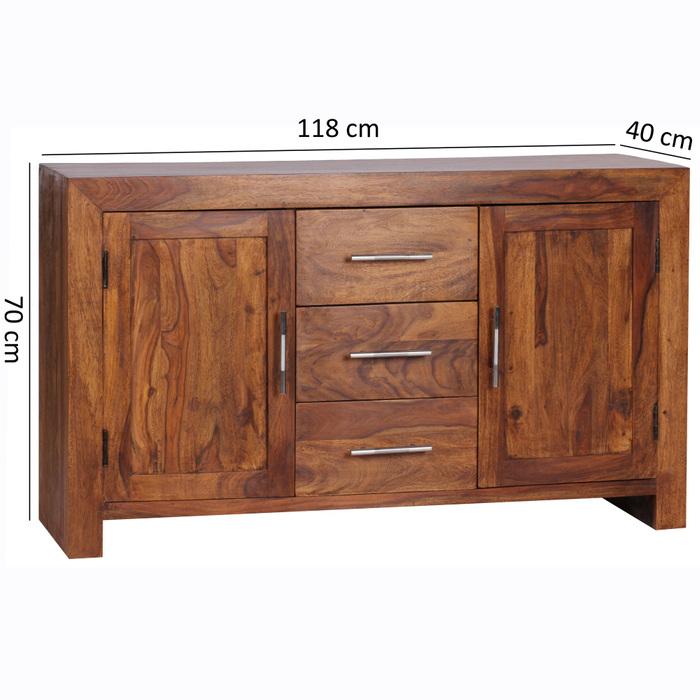 Actual product image Wohnling Mumbai (118 x 40 x 70 cm)