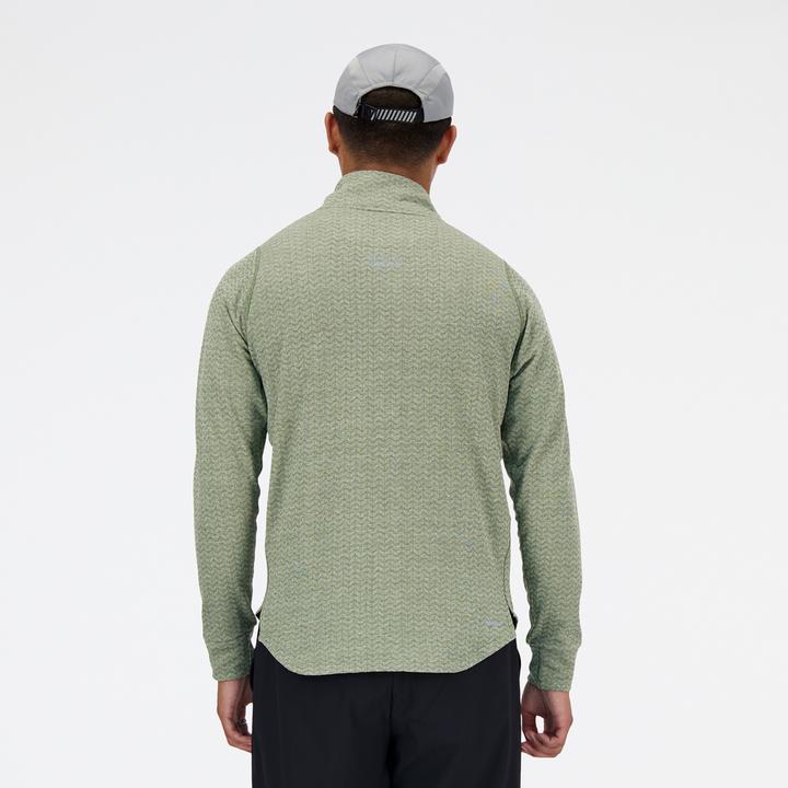Actual product image New Balance NB Heat Grid Half Zip (L)