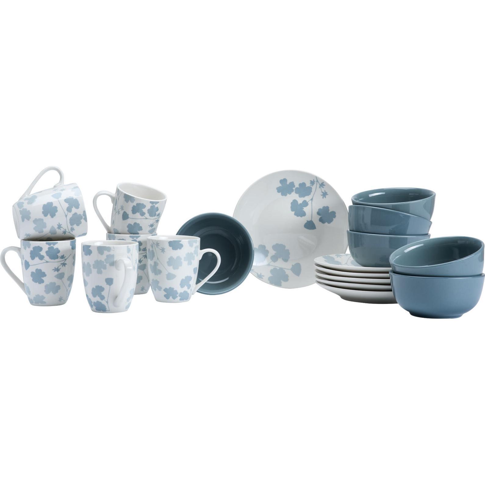 Ritzenhoff & Breker, Geschirrset, Ida Frühstücks-Set (18 Stück)