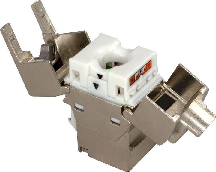Produktbild SCP CAT6 SHEILDED 10GBASE T RJ45 JACK (Keystone Modul)