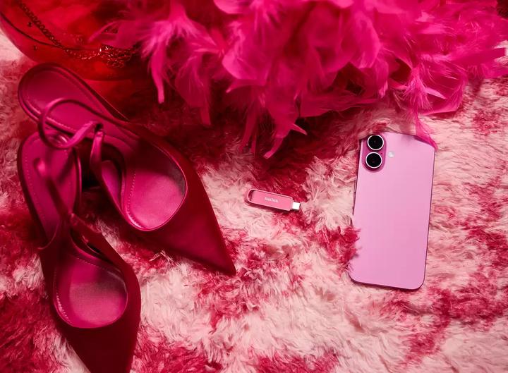 Produktbild SANDISK Phone Drive USB-C Seastar Pink 1TB (1000 GB, USB-C)