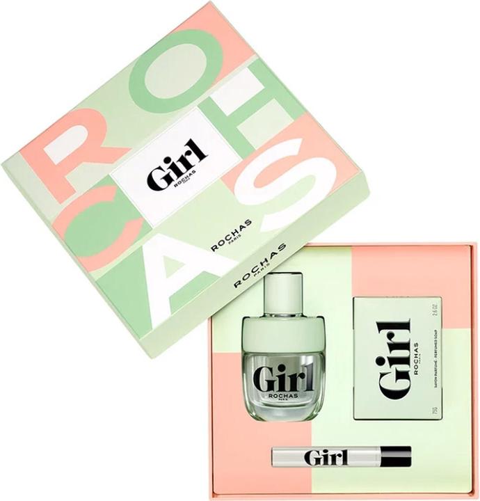 Produktbild Rochas Girl EDT 60ml + EDT 7,5ml + Seife
