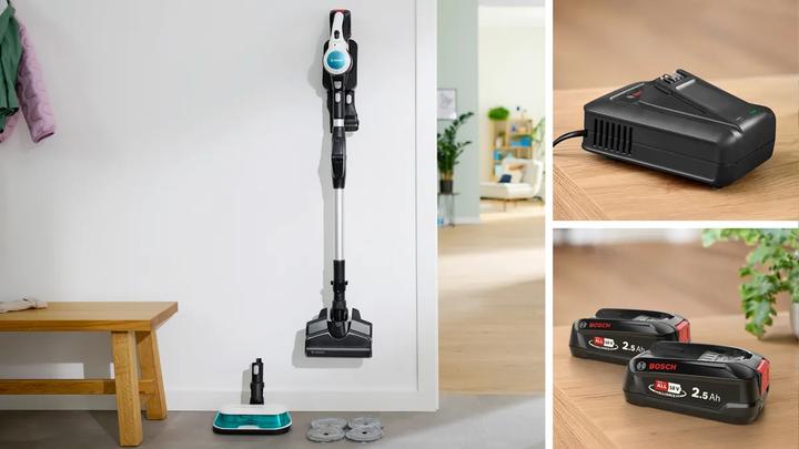 Image du produit Bosch Hausgeräte Bosch Akku-Staubsauger BSS712XHYG Unlimited 7 ProHygienic Aqua