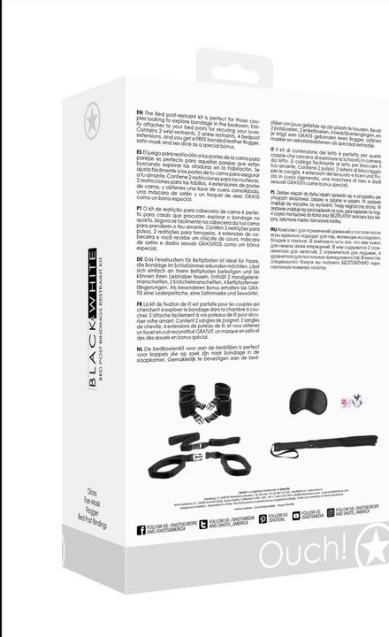 Produktbild Ouch! Bed Post Bindings Restraint Kit