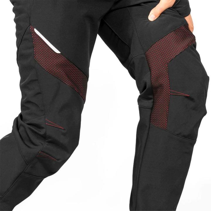 Actual product image Rockbros YPK1007R cycling pants, size L - black (L)