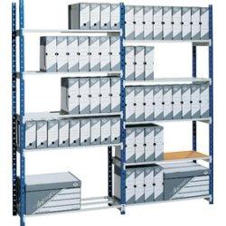 Paperflow Anbau-Schwerlastregal RangEco grau blau, Barcode-Scanner Zubehör