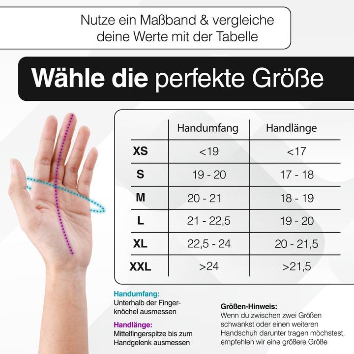 Produktbild Valkental GloRider Flex - Wasserfester Ãoebergangshandschuh mit Grip (XXL)