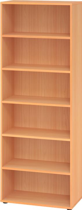 Actual product image Hammerbacher Shelf 6OH 968RE Beech (80 x 40 x 215.60 cm)