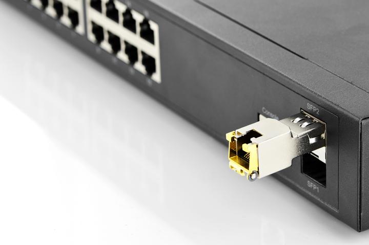 Actual product image Digitus Mini GBIC Copper SFP Module, 10 Gbps, RJ45