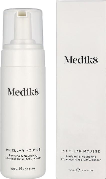 Immagine prodotto Medik8 Mousse micellare per il viso Struccante 150ml (Mousse detergente, 150 ml)