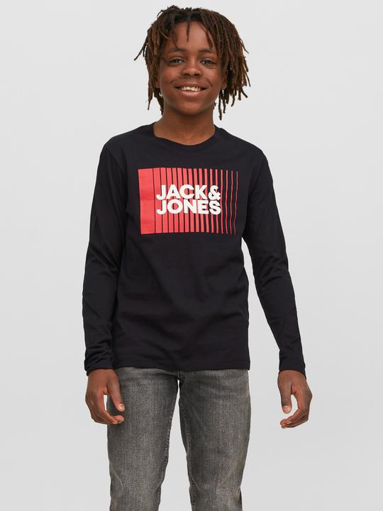 Produktbild Jack & Jones Jjecorp Logo Tee Play Ls O-Neck Noos Mni (122)