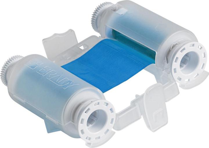 Actual product image Brady M7-R10000-BL, colour ribbon, resin, blue, 50.00 mm x 45.72 m, f. BMP71 (50 mm)