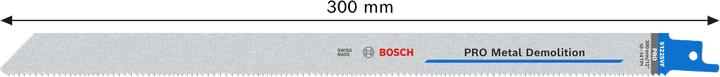 Actual product image Bosch Professional Zubehör PRO Metal Demolition S1225VF blade, 1.25 x 19 x 300 mm, 25 pcs.