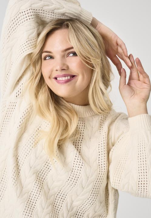 Actual product image Only Carrubina Life Ls Cable O-Neck Knt Noos (L)