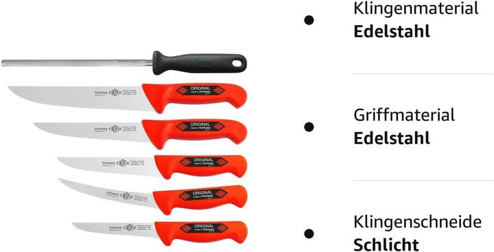 Produktbild Jaguar 6-Teiliges Profi Messer Set 3381R