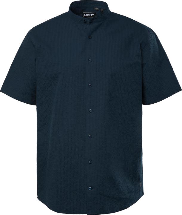 Immagine prodotto Men+ Hemd, Halbarm, Stehkragen, Seersucker, Comfort Fit (6XL)