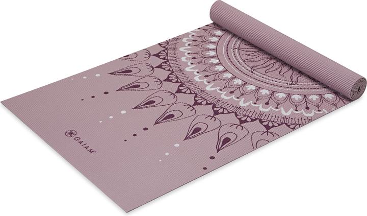 Gaiam 4 mm Classic Printed Yoga Mat (4 mm)