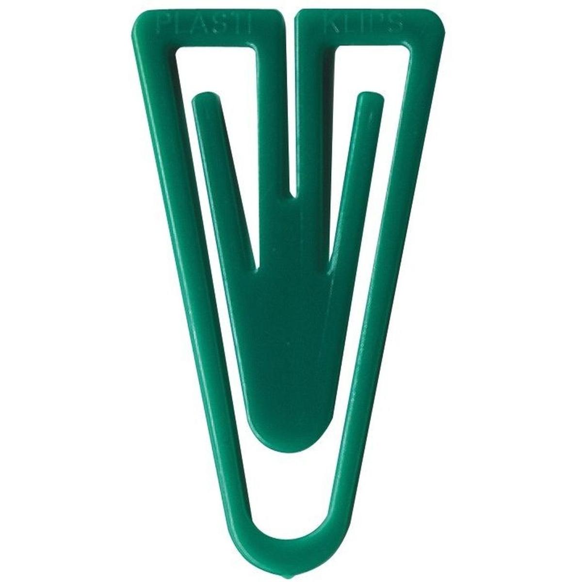 Laurel, Büroklammer, Büroklammern Super Plastiklips 250mm VE=1 Stück grün (1 x)