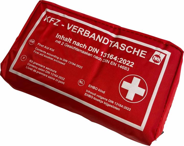 IWH 023511 Car first aid bag DIN 13164:2022
