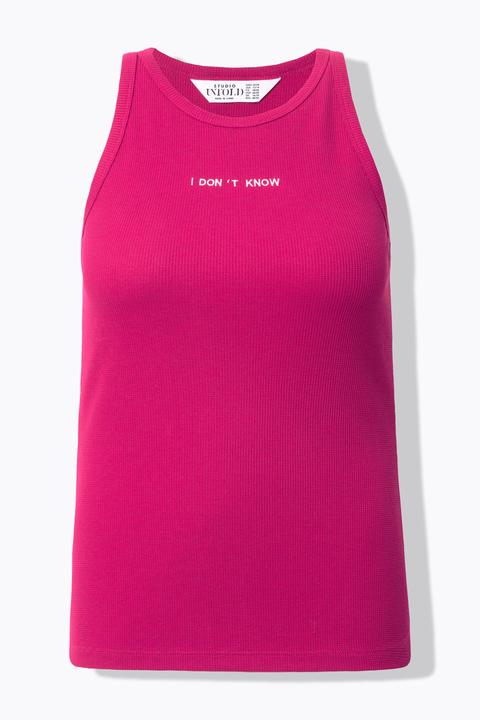 Actual product image Studio Untold Embroidered Lettering Tank (54)