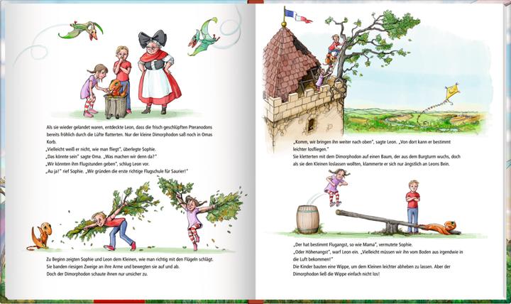 Produktbild Dinosaurier in der Flugschule (Bd. 3) (Deutsch, Dominik Hochwald, Jörg Ihle, 2021)