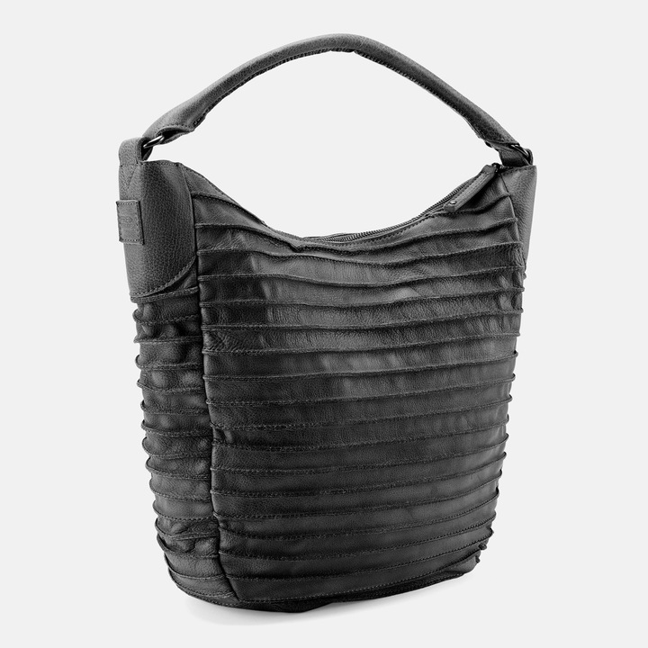 Actual product image FredsBruder Riffeltier S Schultertasche Leder 33 cm