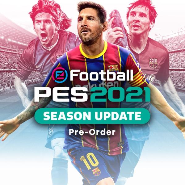 Actual product image Konami eFootball PES 2021 Season Update (PS4, Multilingual)