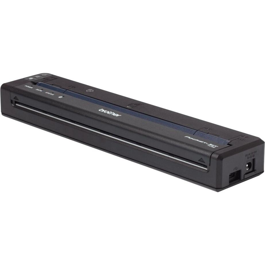 Brother PJ862 Pocketjet Drucker A4 13.5ppm 203DPI USB-C/BT (Thermodirekt, Schwarz-Weiss), Drucker
