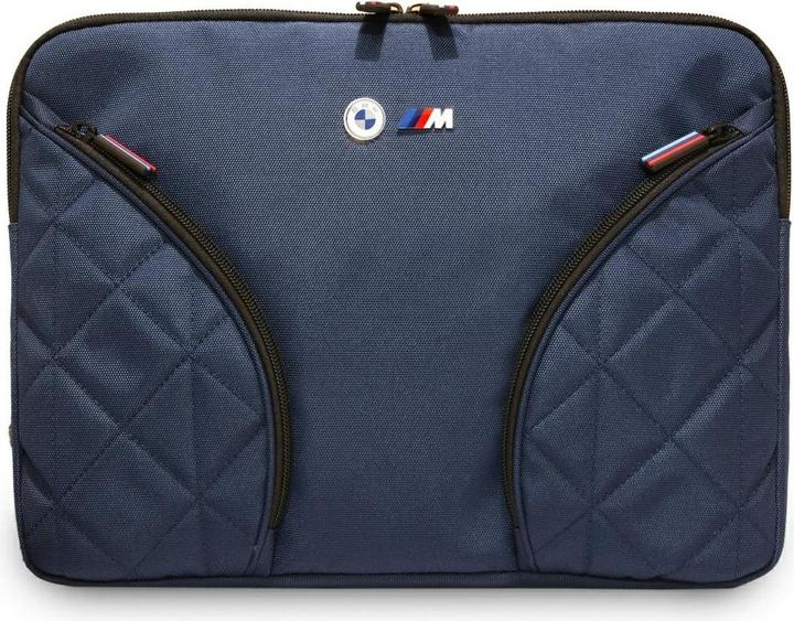 Productafbeelding BMW Bag Nylon Pockets & Metal Logo Sleeve 14" navy (14")