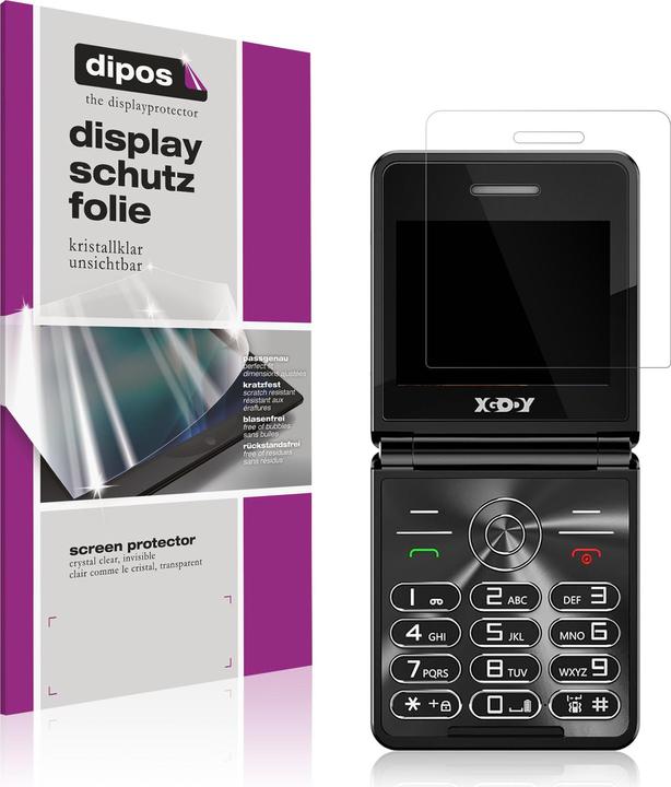 Actual product image Dipos Screen Protector Crystalclear for XGODY S200
