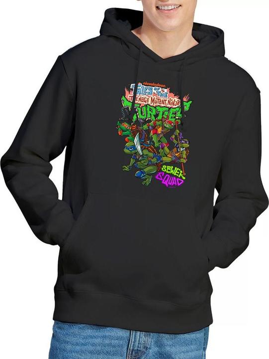 Produktbild Teenage Mutant NT Sewer Squad Kapuzenpullover (M)