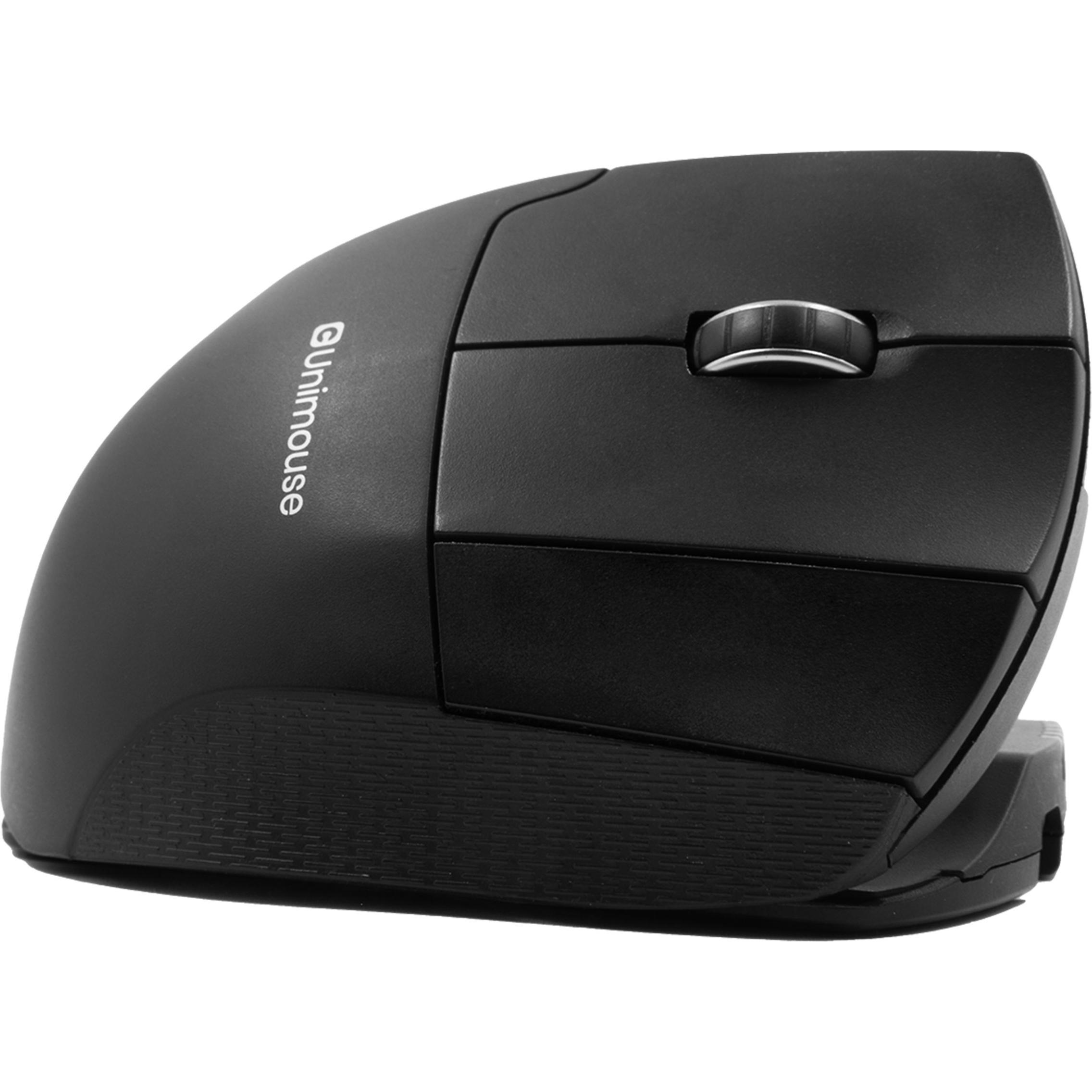 Contour UniMouse wireless rechtshänder schwarz (Kabellos), Maus, Schwarz