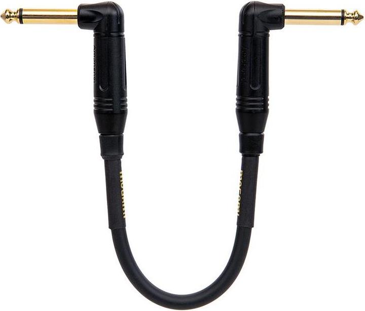 Actual product image Mogami Gold Series Pedal Patch Cord (0.45 m, 6.3mm jack cable)