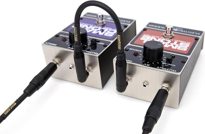 Actual product image Mogami Gold Series Pedal Patch Cord (0.45 m, 6.3mm jack cable)