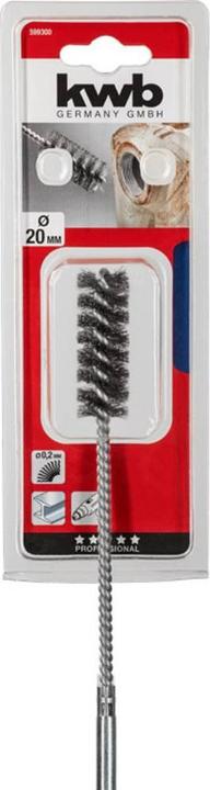 Actual product image kwb Spiral Pipe Brush 32 Mm