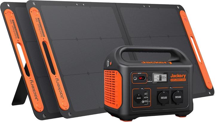 Produktbild Jackery Solargenerator 1000 (1002 Wh, 10 kg)