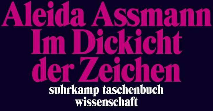 Produktbild Im Dickicht der Zeichen (Deutsch, Aleida Assmann, 2015)