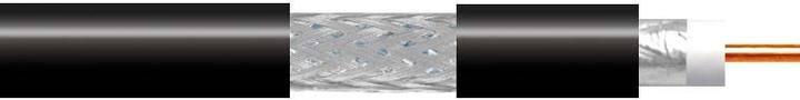 Actual product image Televes Coaxial underground cable black EK1672plus (100 dB, Plug socket)