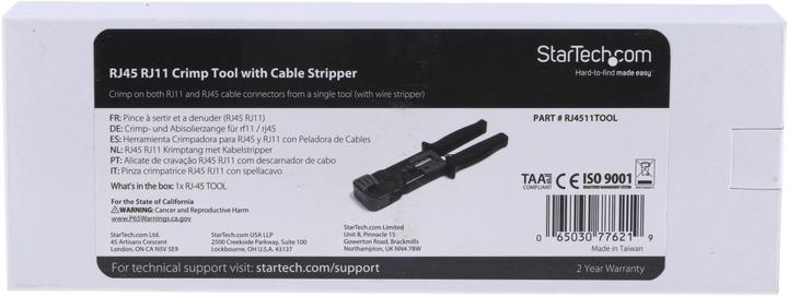 Produktbild StarTech RJ45 RJ11 CRIMP TOOL (205 mm)