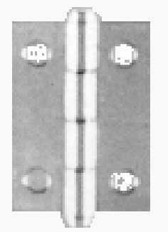 Actual product image Brother WINDOW HINGE J3 KZ40 GALVANISED 8240