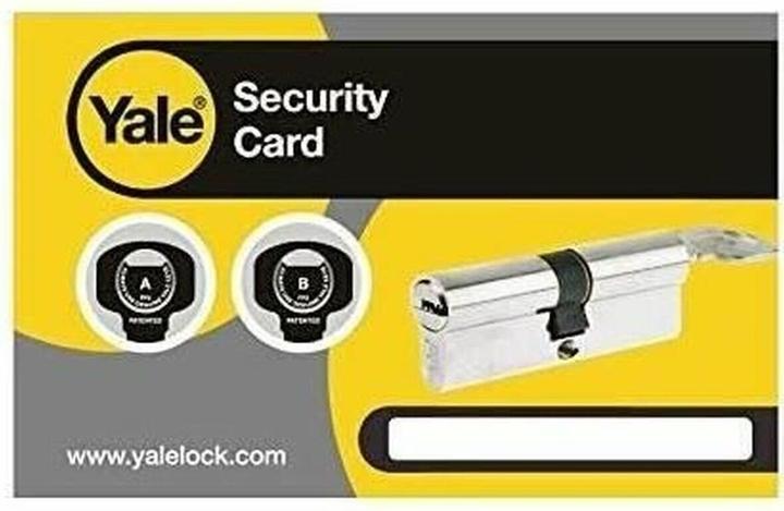 Actual product image Yale Schliesszylinder 30 x 10 mm Messing Garagentor