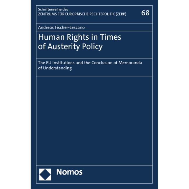 Human Rights in Times of Austerity Policy, Fachbücher von Andreas Fischer-Lescano