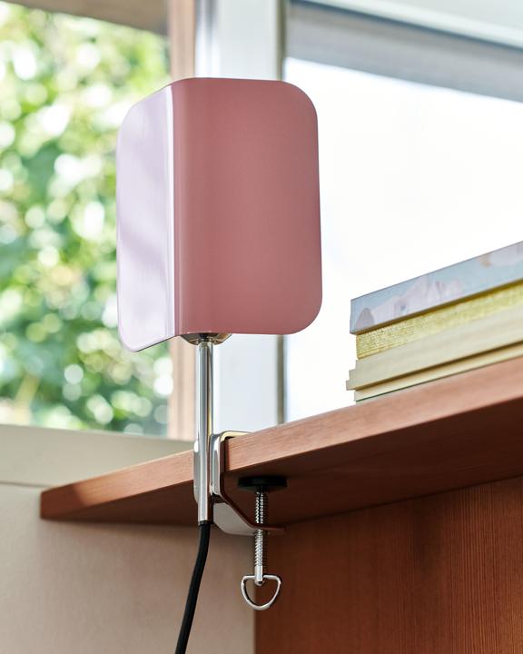 Actual product image HAY Apex clamp light Luis Pink (E14)