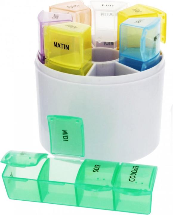Estipharm Round 7 Days Pill Organizer