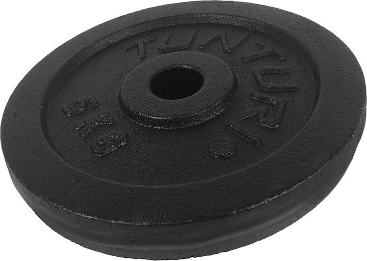 Actual product image Tunturi Gusseisen 5 kg Gewichtscheibe 30 mm (1 x 5 kg)