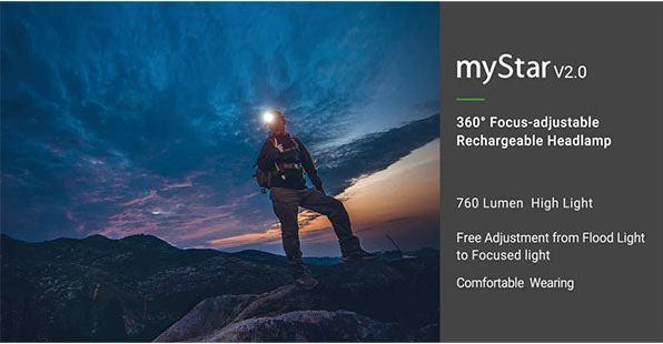 Produktbild Nextorch Mystar (760 lm)