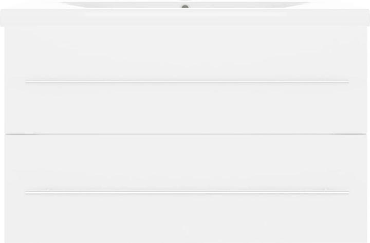 Actual product image vidaXL Vanity unit and washbasin (80 x 38.5 x 48 cm)