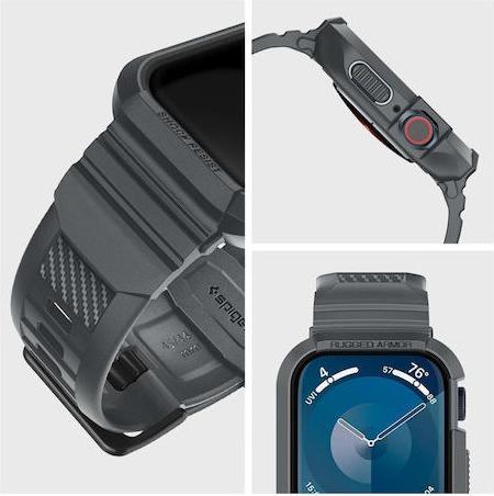 Produktbild Spigen Apple Watch 9/SE RugArm Pro DkGr
